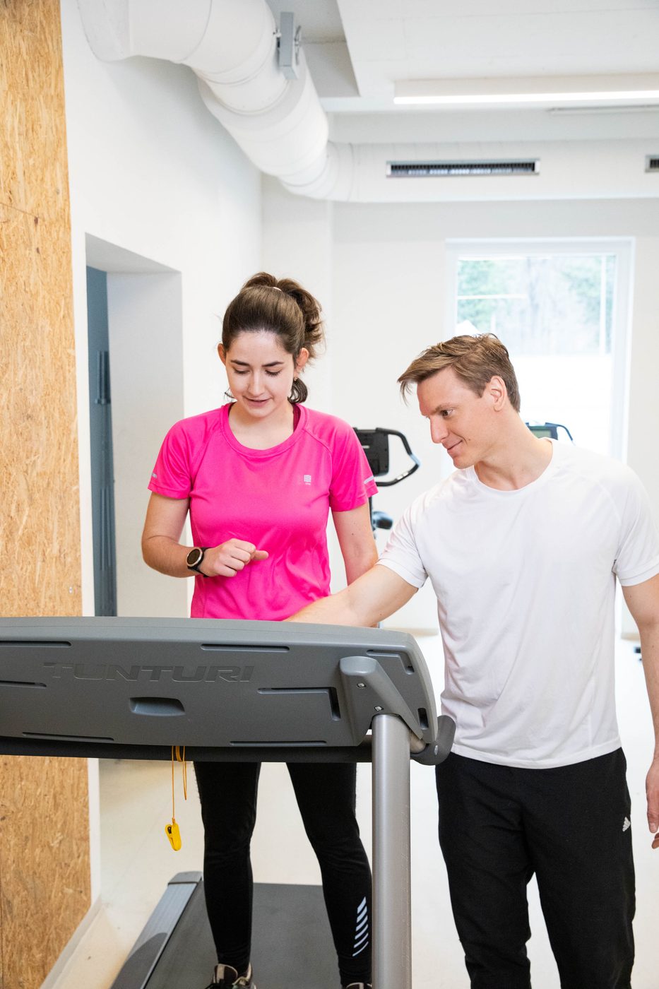 Leistungsdiagnostik auf dem Laufband
